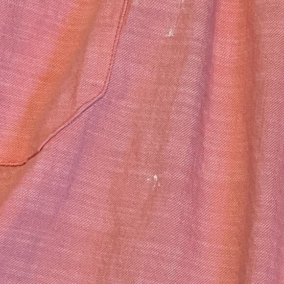 Pink Casual  knee length dress accented with a shirt waist bodice w/ pockets - Picture 9 of 9